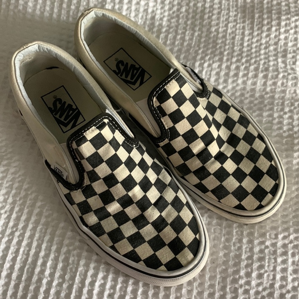 Checkered Vans